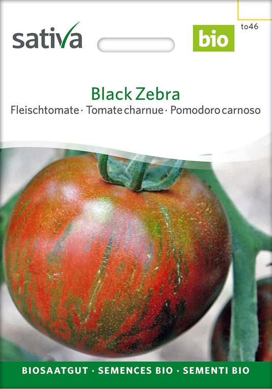 Fleischtomate Black Zebra