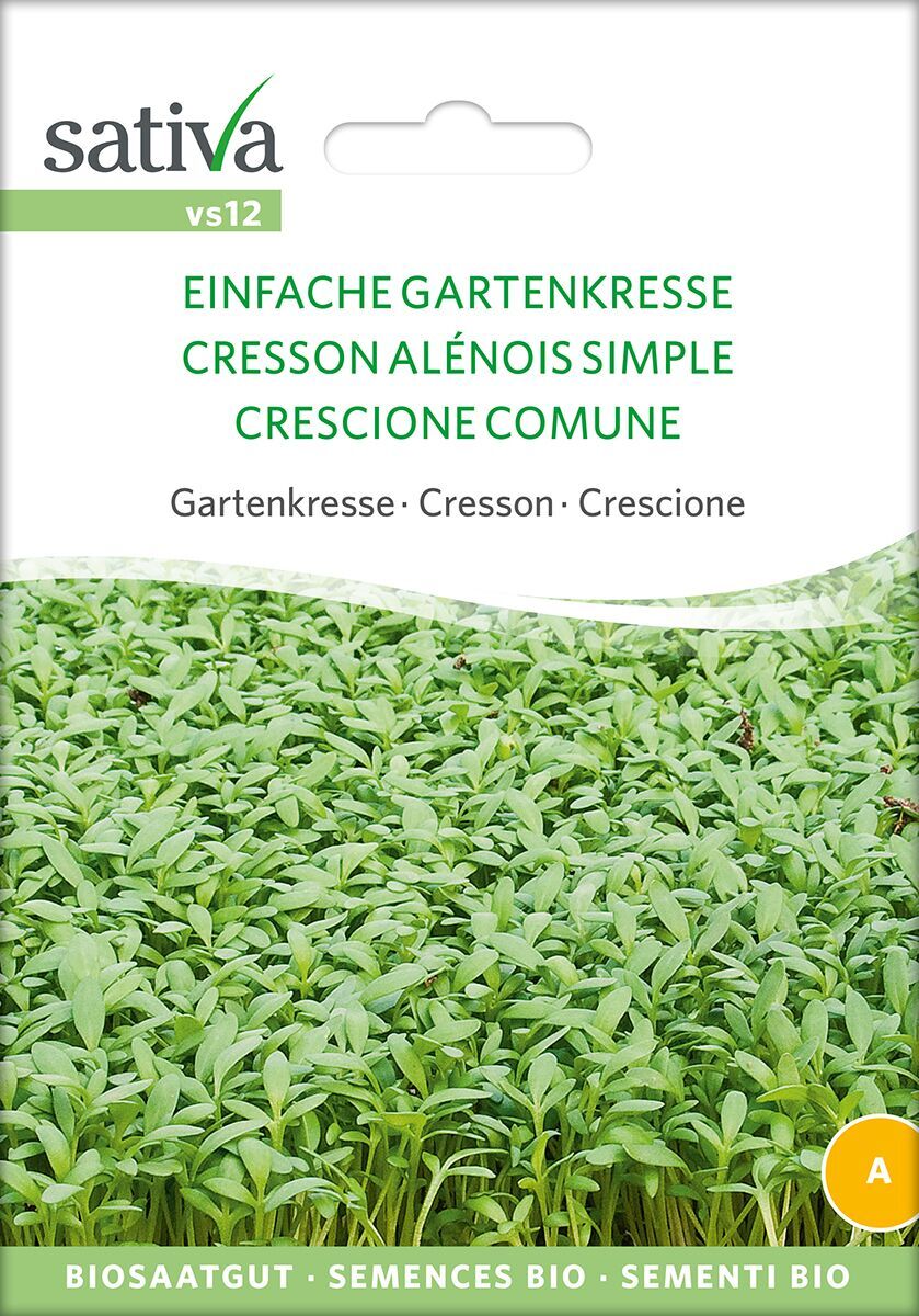 Einfach-Gartenkresse